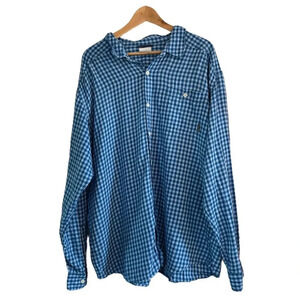 Columbia Blue Flannel Men’s Button Down XXL